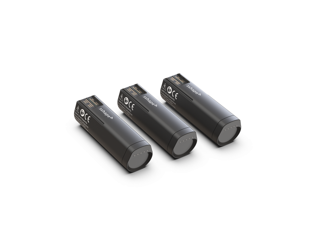 3SHAPE Pack de 3 batteries TRIOS 5